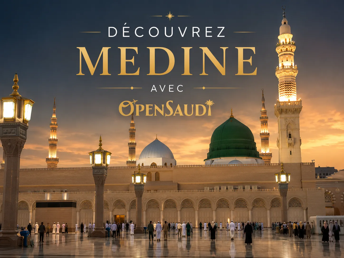 Omra Toussaint en famille : la Mosquée du Prophète à Médine